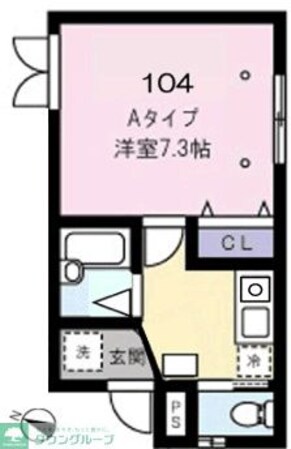 グランシャレー金町の物件間取画像